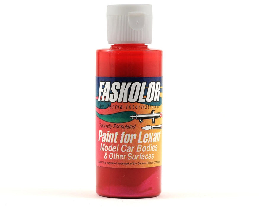 40150 Parma PSE Faskolor Water Based Airbrush Paint (Fasescent Red) (2oz)