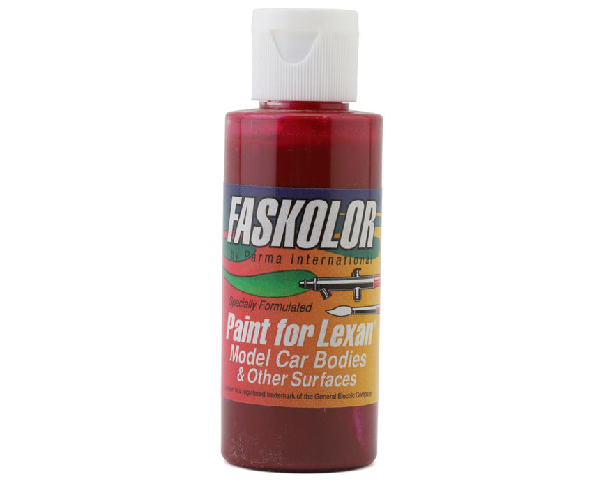 40153 Parma PSE Faskolor Water Based Airbrush Paint (Fasescent Candy Red) (2oz)