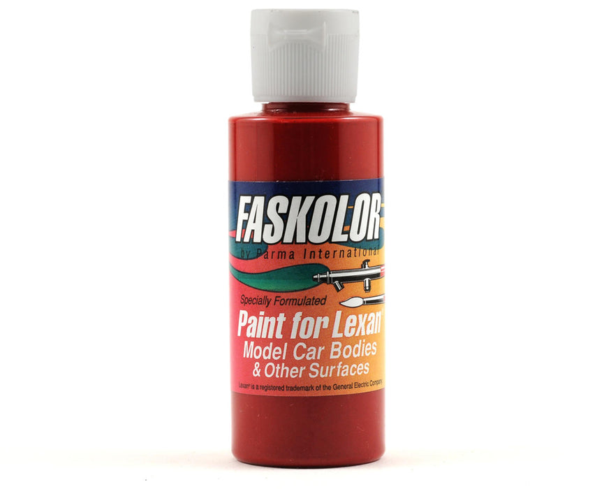 40307 Parma PSE Faskolor Water Based Airbrush Paint (Faslucent Red) (2oz)