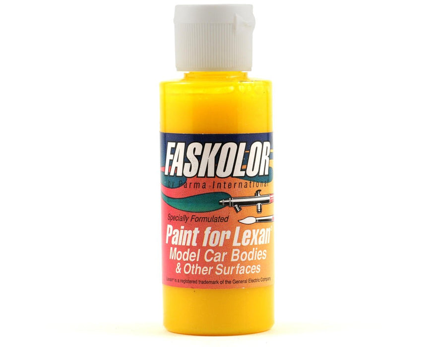 40310 Parma PSE Faskolor Water Based Airbrush Paint (Faslucent Yellow) (2oz)