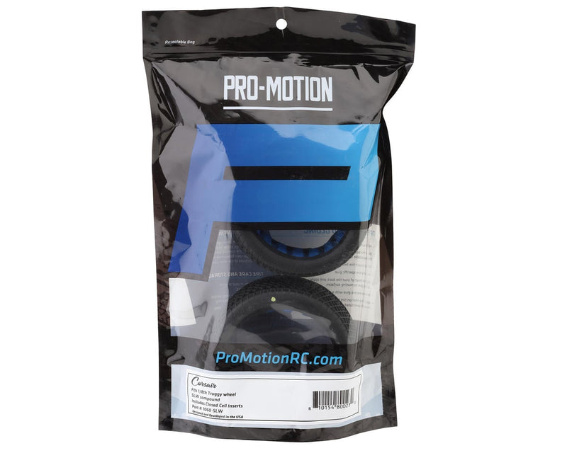 1060-SLW Pro-Motion Corsair 1/8 Truggy Tire (2) (Soft - Long Wear)