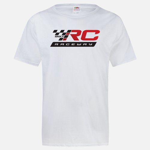 997 RC Raceway T-Shirt, white (Original Logo)