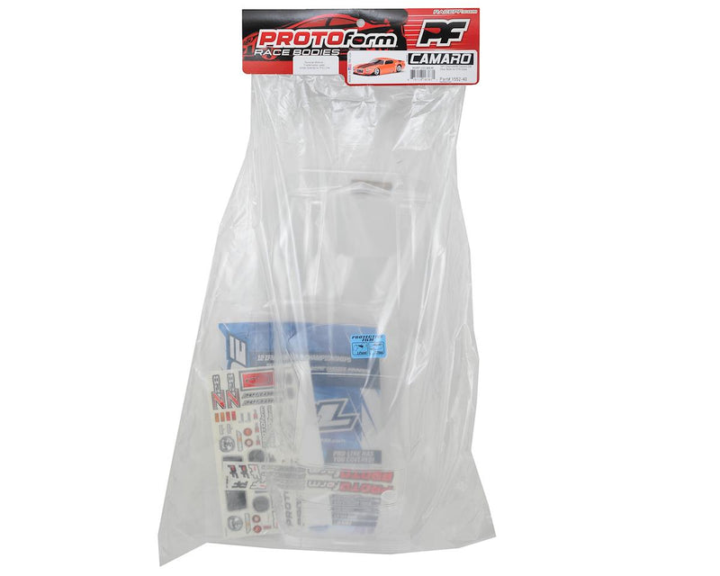 1552-40 Protoform 1971 Chevrolet Camaro Z28 Vintage Racing Body (Clear)