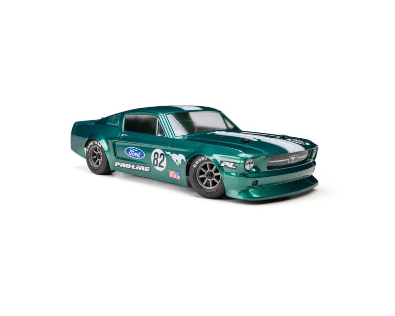 PRO1036310 Pro-Line Losi® NASCAR® Goodyear Blue Streak VTA Front Pre-Mounted Tires (Grey) (2)