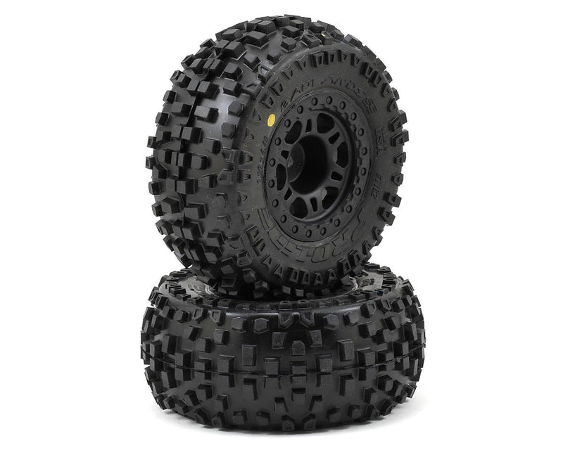 PRO1182-22 Pro-line 1/10 Badlands Front/Rear 2.2"/3.0" SC Mounted 12mm slash 2wd rear/slash 4x4 front or rear