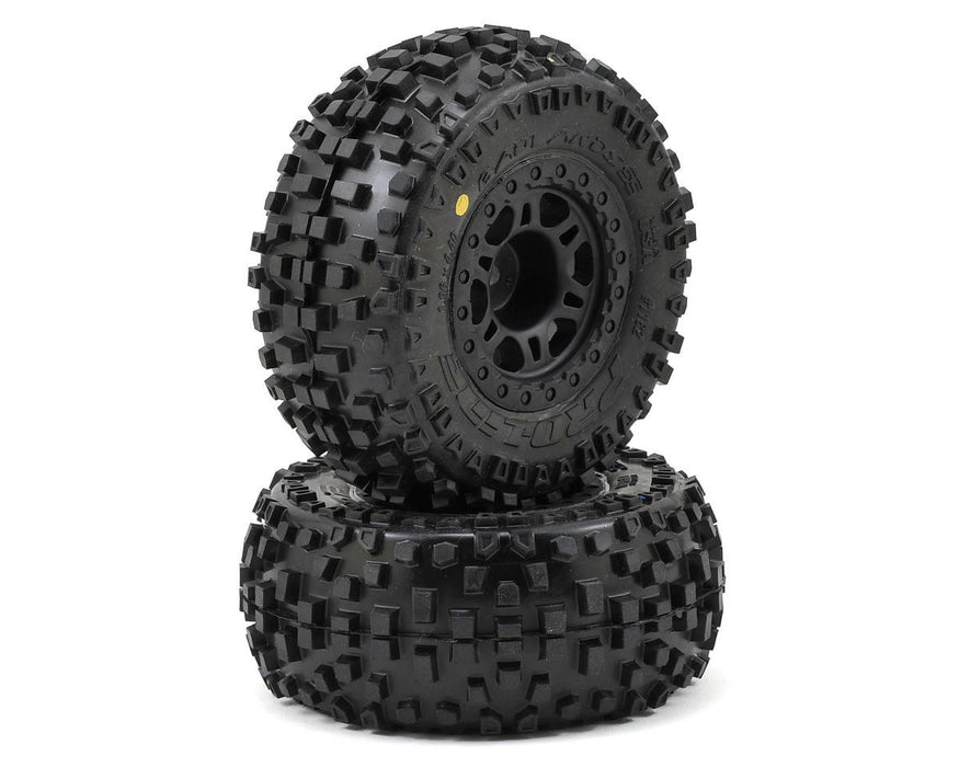 PRO1182-22 Pro-line 1/10 Badlands Front/Rear 2.2"/3.0" SC Mounted 12mm slash 2wd rear/slash 4x4 front or rear