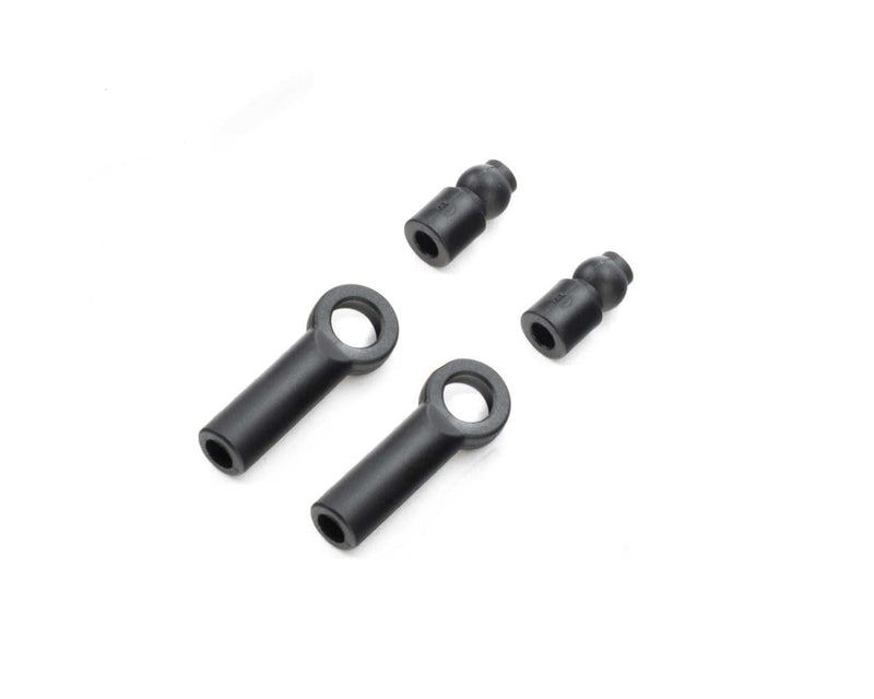 PRO631603 Pro-Line Pro-Spec Scaler Aluminum Oil-Filled Threaded Dual-Spring Crawler Shocks (Silver/Blue) ( 80-85mm) (2)