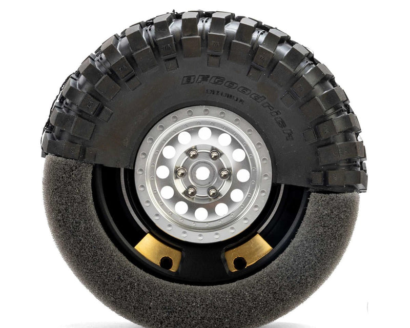 PRO647900 Pro-Line Rock-Tek 1.9" Rock Crawler Dual Stage Foam & Brass Weight (108g ea) (2) (108g ea)