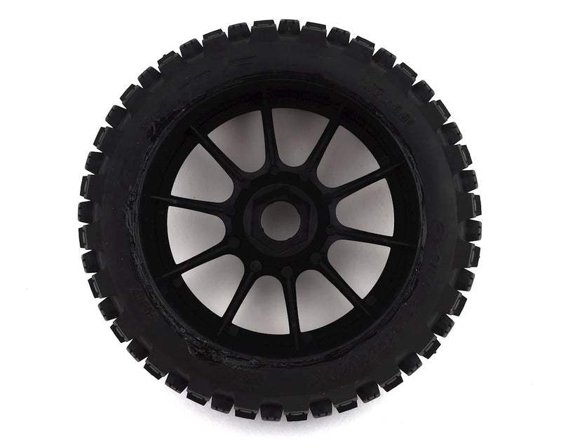 PRO906721 Pro-Line Badlands MX Pre-Mounted 1/8 Buggy Tires (Black) (2) (M2) w/Mach 10 Wheel