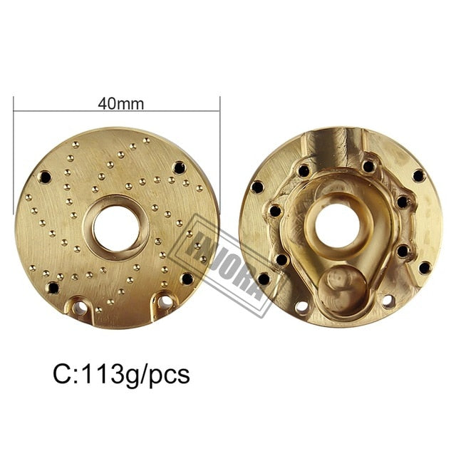 TRX4-8251C INJORA 95g 104g 113g Counter Weight Brass Outer Portal Drive Housing #8251 for TRX-4 TRX-6