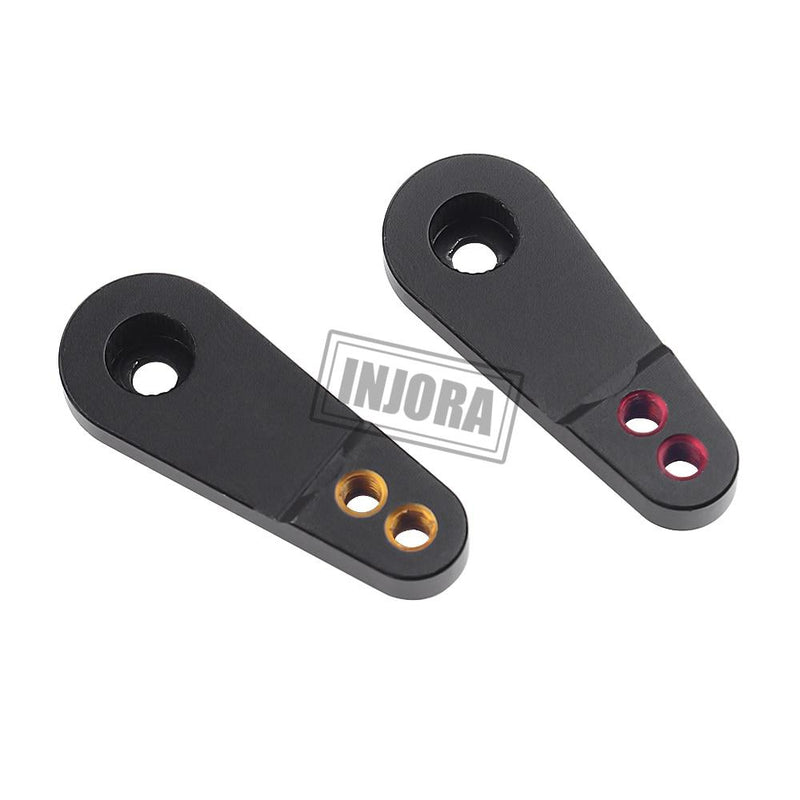 INJORA 1PCS M2.5 25T Metal Steering Link Servo Arm Horn For Traxxas TRX-4