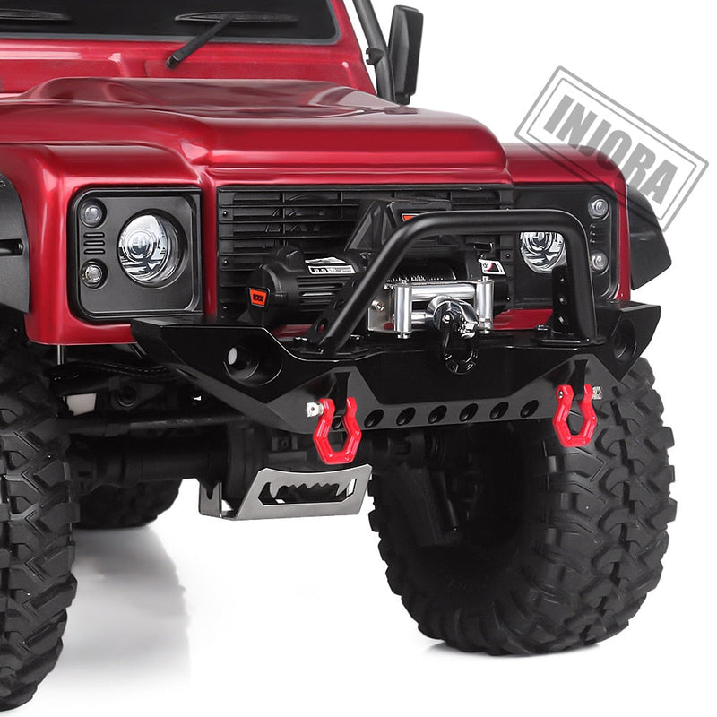 CRAW18289_BK INJORA Metal Automatic Winch Wireless Remote Controller System For 1/10 RC Crawler