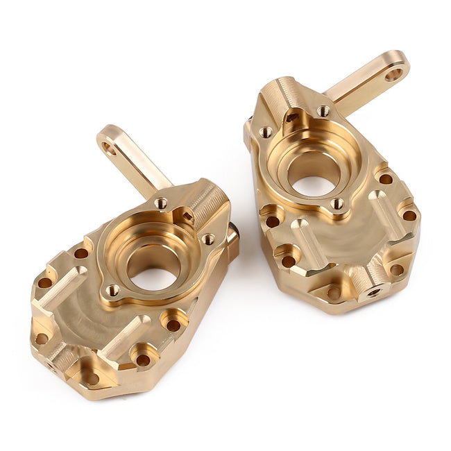 TRX4-8252A INJORA 2Pcs Brass Inner Front Portal Drive Housings #8252 for TRX-4 TRX-6