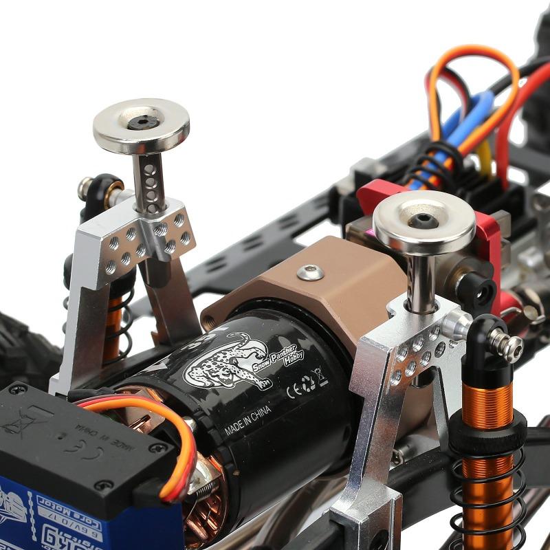 INJORA Metal Body Shell Post Mount With Magnet For SCX10 II