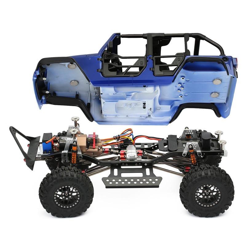 INJORA Metal Body Shell Post Mount With Magnet For SCX10 II