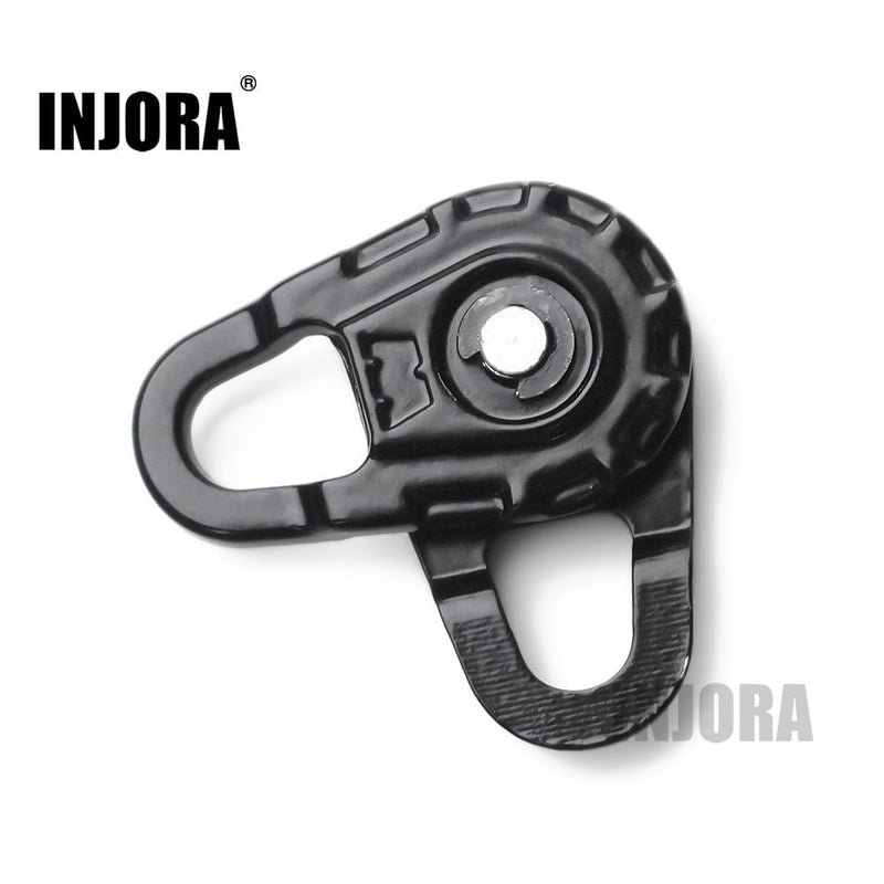INJORA Metal Winch Tow Rope Snatch Block For 1/10 RC Crawler