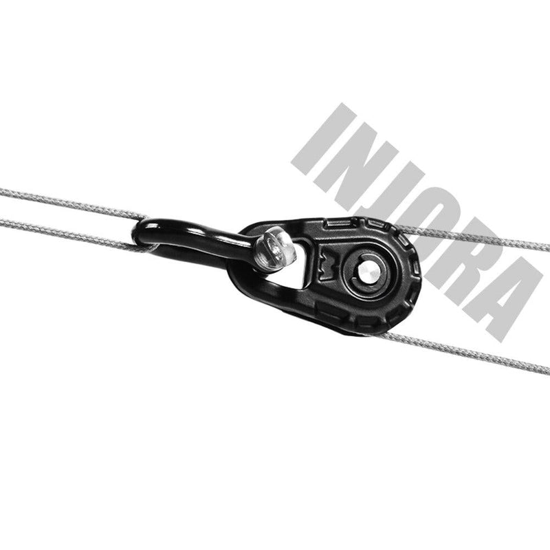 INJORA Metal Winch Tow Rope Snatch Block For 1/10 RC Crawler