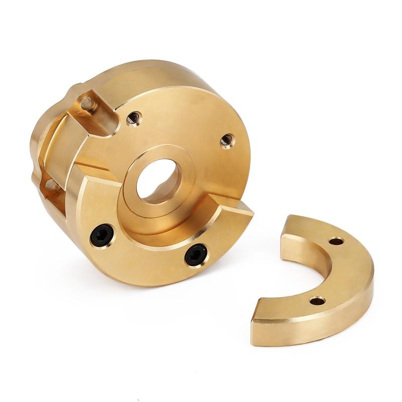 TRX4-8251E INJORA 129g/Pcs Brass Counterweight Outer Portal Drive Housing For TRX-4 TRX-6