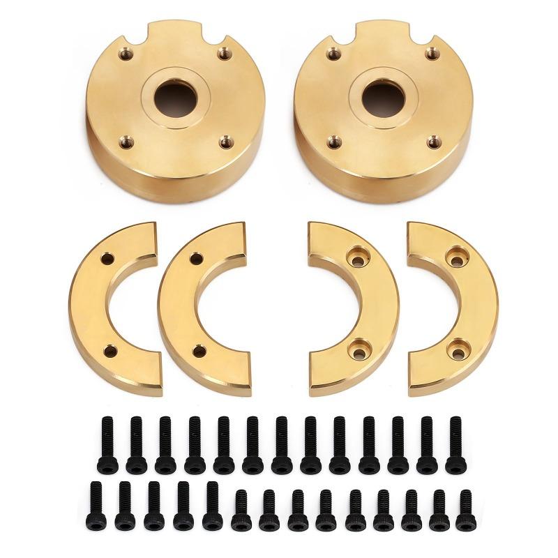 TRX4-8251E INJORA 129g/Pcs Brass Counterweight Outer Portal Drive Housing For TRX-4 TRX-6