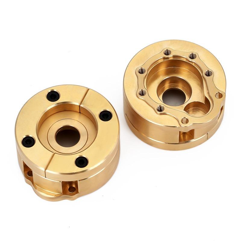 TRX4-8251E INJORA 129g/Pcs Brass Counterweight Outer Portal Drive Housing For TRX-4 TRX-6