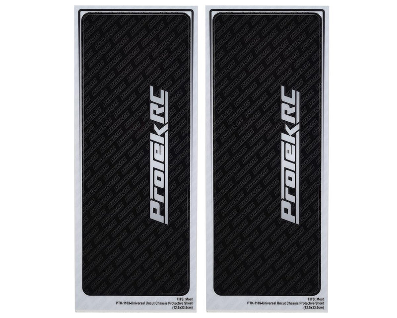 PTK-1102 RC Universal Chassis Protective Sheet (2) (Black)