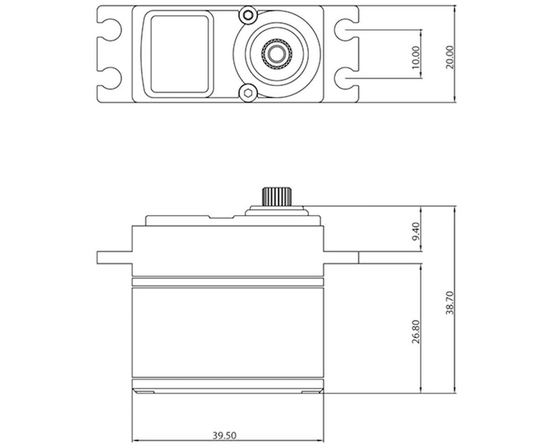 PTK-130SS Protek RC Digital Hi-Speed Servo