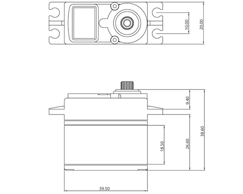 PTK-130T Protek RC Digital Hi Torque Servo