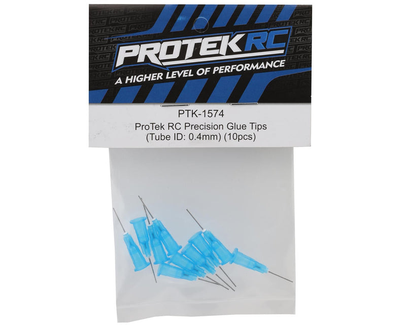PTK-1574 ProTek RC Precision Stainless Steel Glue Tips (0.4mm) (10)