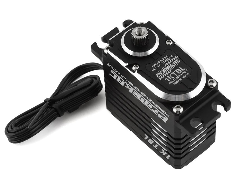 PTK-1KTBL ProTek RC 1KTBL Black Label Ultra High Torque Brushless Waterproof Crawler Servo (High Voltage/Metal Case) (Digital)