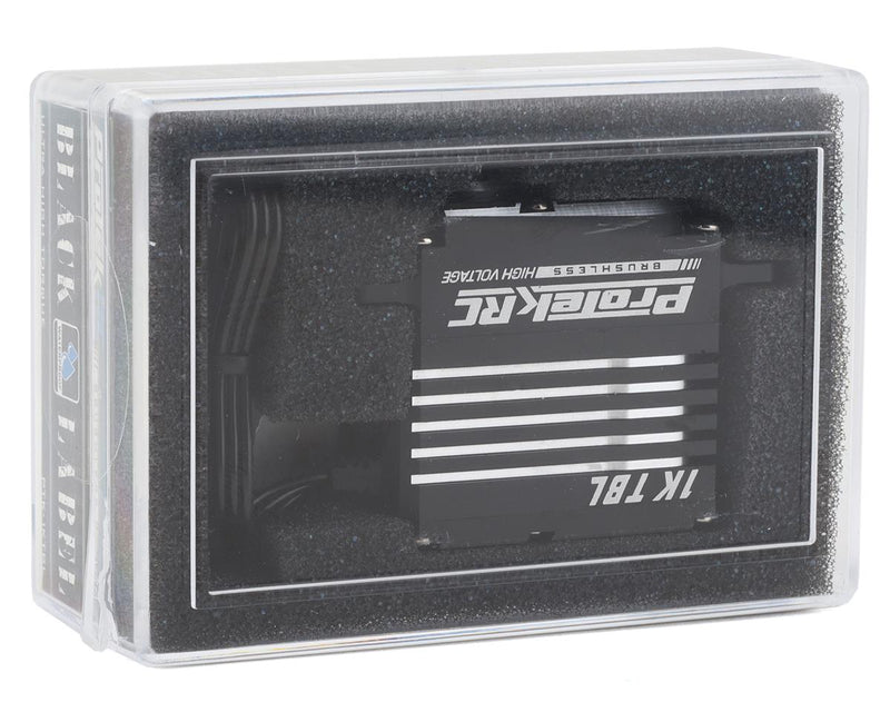 PTK-1KTBL ProTek RC 1KTBL Black Label Ultra High Torque Brushless Waterproof Crawler Servo (High Voltage/Metal Case) (Digital)