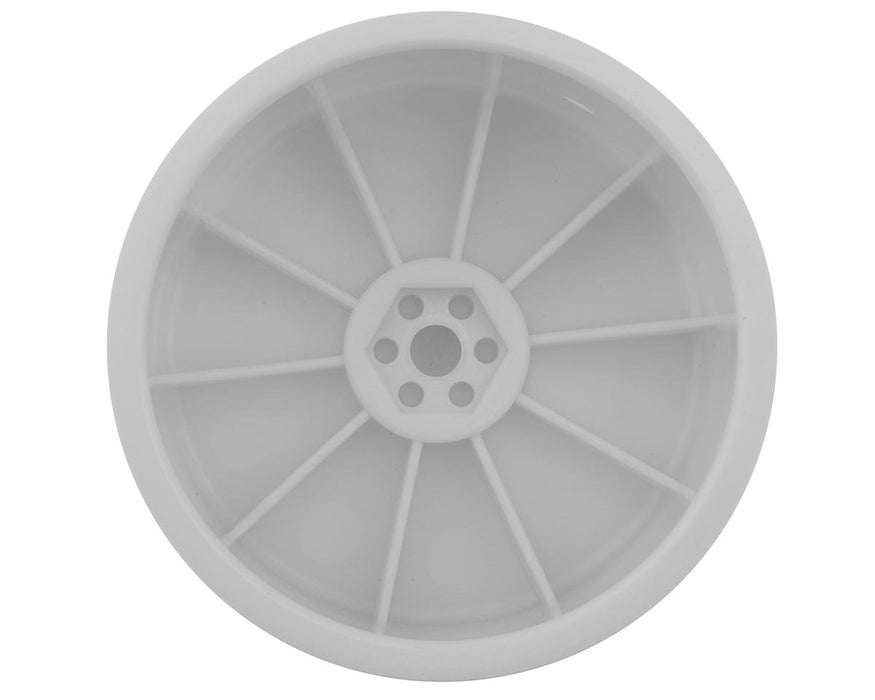 PTK-2758 ProTek RC 2.2" Concave Rear 1/10 Buggy Wheels (White) (4) (12mm Hex)