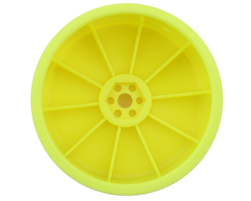 PTK-2759 ProTek RC 2.2" Concave Rear 1/10 Buggy Wheels (Yellow) (4) (12mm Hex)