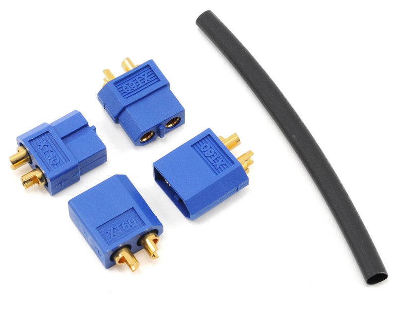 PTK-5030 ProTek RC 3.5mm "TruCurrent" XT60 Polarized Connectors (2 Male/2 Female)