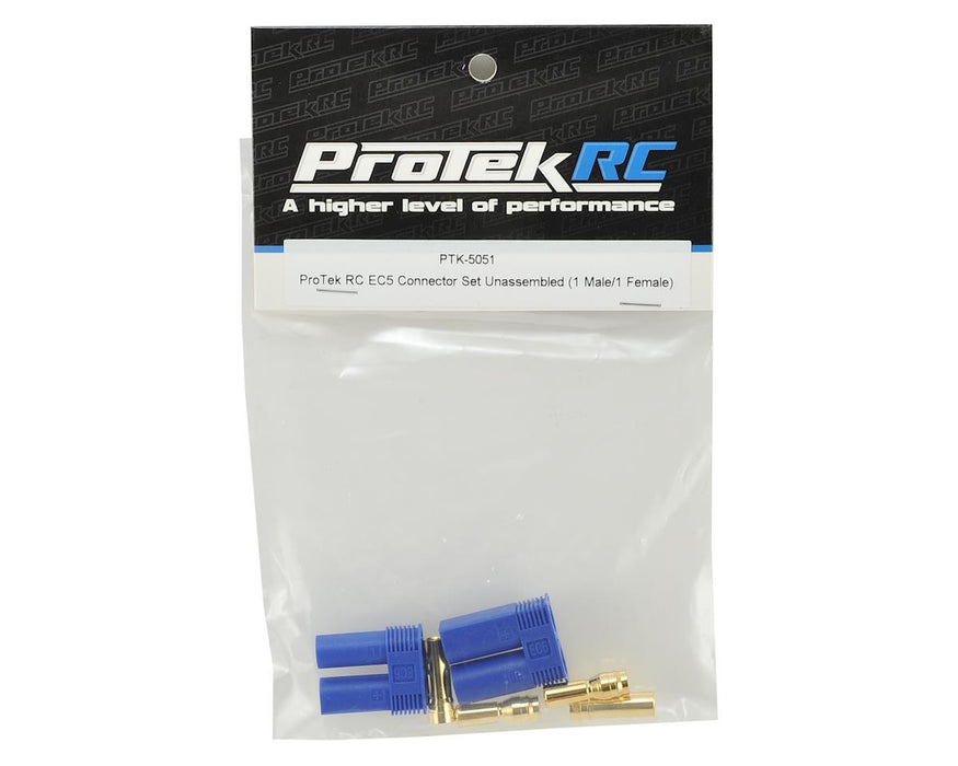 PTK-5051 Protek RC EC5 Connector Set (1 Male/1 Female)