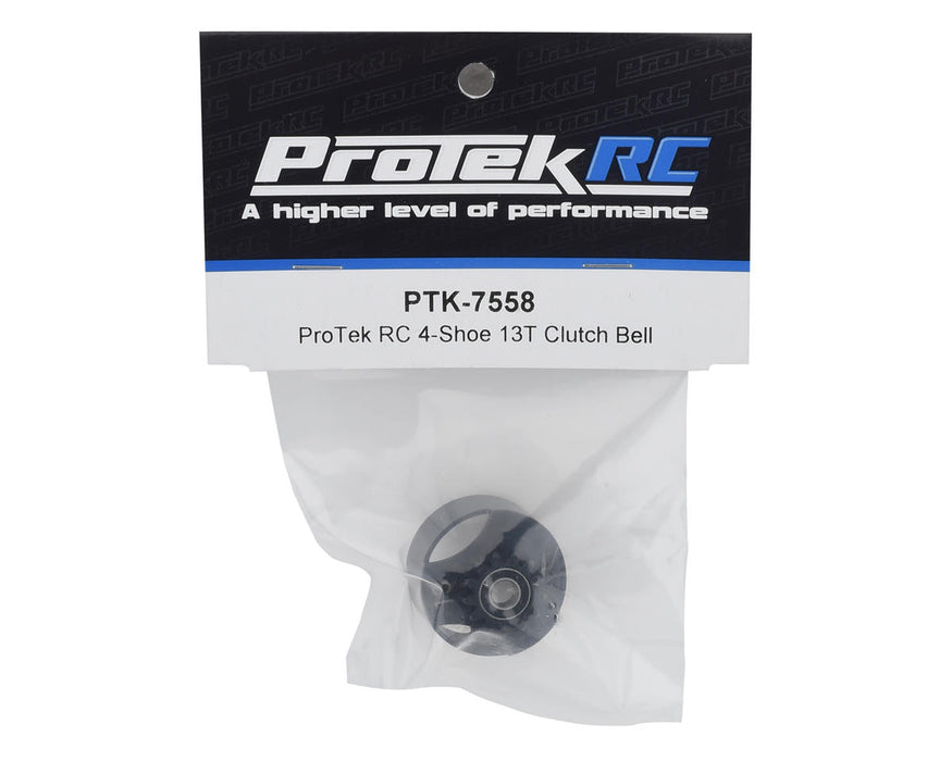PTK-7558 ProTek RC 4-Shoe Clutch Vented Clutch Bell (13T)