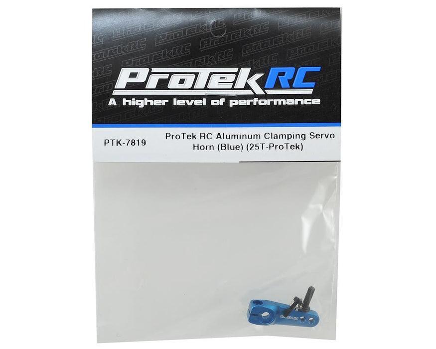 PTK-7819 Protek Aluminum Clamping Servo Horn (Blue)