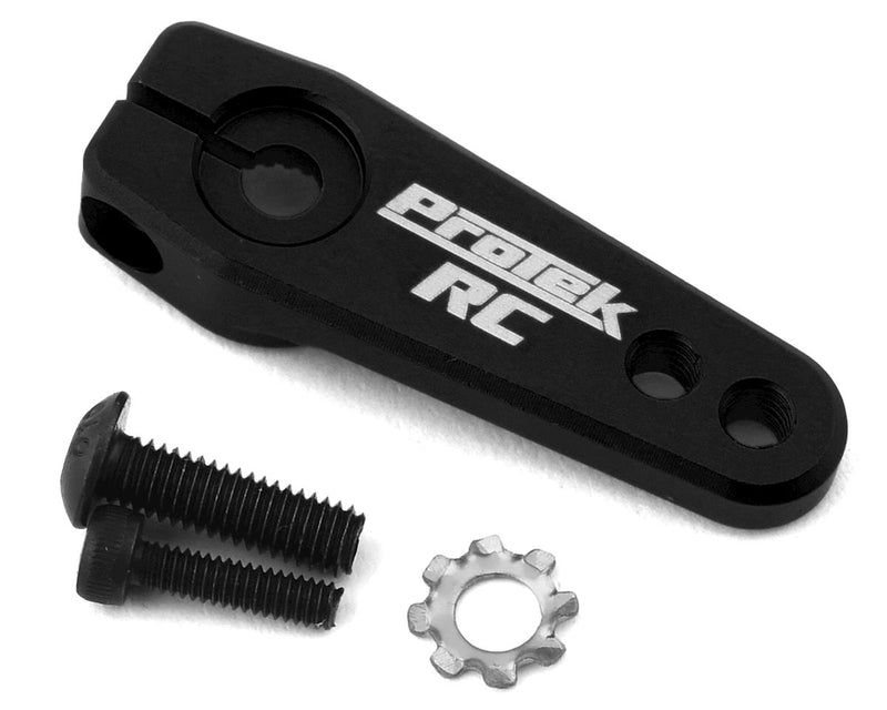 PTK-7823-BK ProTek Aluminum Flat Clamping Servo Horn (Black) (25T-ProTek)