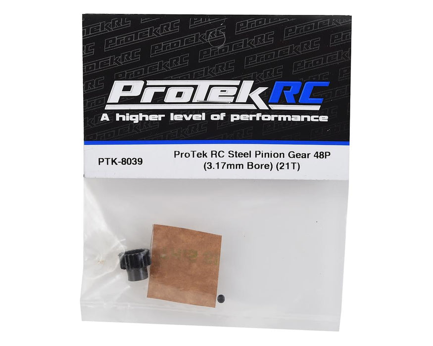 PTK-8039 Protek RC Lightweight Steel 48P Pinion Gear 21T