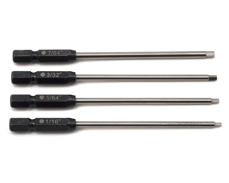 ProTek RC PTK-8244 TruTorque Standard Power Tool Tip Set (4) (1/16", 5/64", 3/32", 7/64")