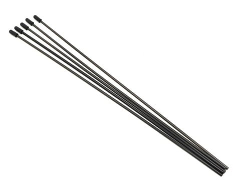 PTK-8353 ProTek RC Antenna Tube w/Caps (Black) (5)