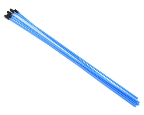 PTK-8354 ProTek RC Antenna Tube w/Caps (Flo Blue) (5)