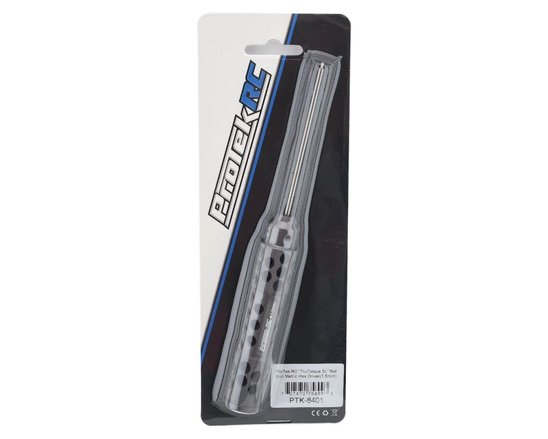 PTK-8401 ProTek RC "TruTorque SL" Ball End Metric Hex Driver (1.5mm)