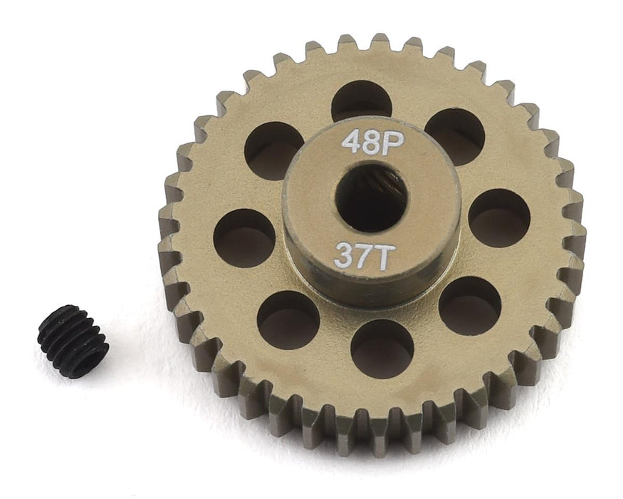 PTK-8624 Protek RC 48P Lightweight Hard Anodized Aluminum Pinion Gear (3.17mm Bore) (37T)