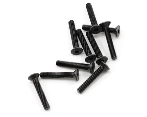 PTK-H-2208 ProTek RC 3x18mm "High Strength" Flat Head Screws (10)