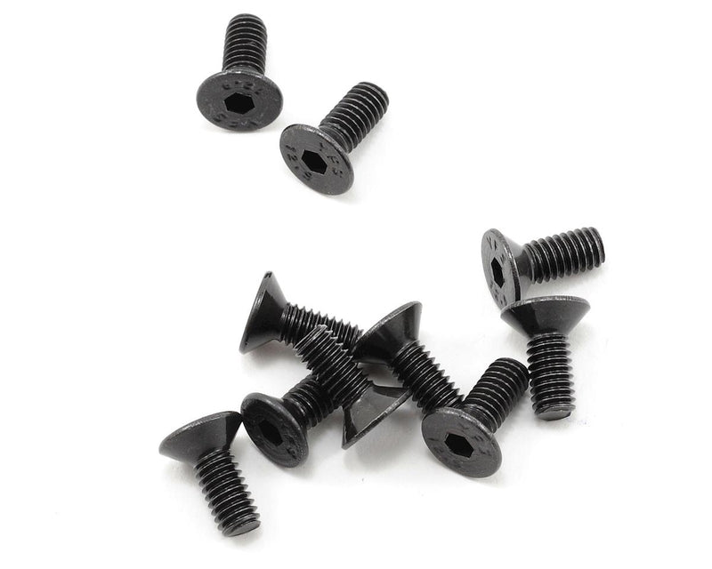 PTK-H-2302 ProTek RC 4x10mm "High Strength" Flat Head Screws (10)