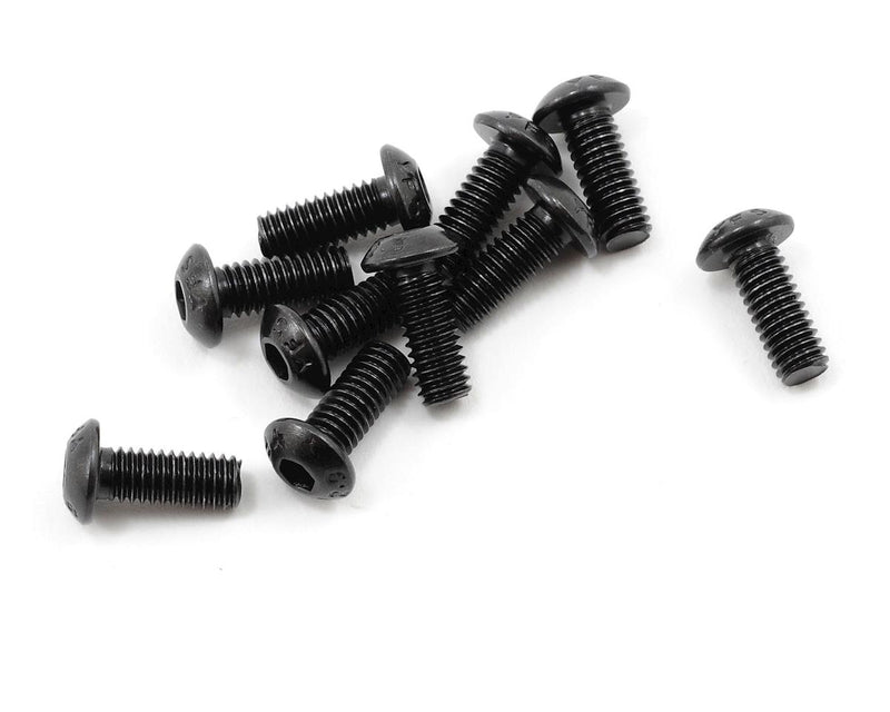 PTK-H-3302 ProTek RC 4x10mm "High Strength" Button Head Screw (10)