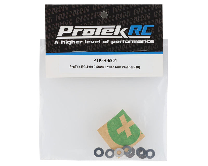 PTK-H-5901 ProTek RC 4x9x0.5mm Lower Arm Washer (10)
