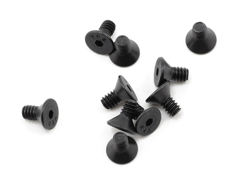 PTK-H-7100 ProTek RC 4-40 x 1/4" "High Strength" Flat Head Screws (10)