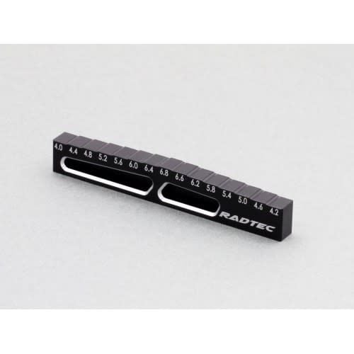 AC-20005 Radtec Ultra-Fine Chassis Droop Gauge (4.0-6.8mm) For Touring Cars