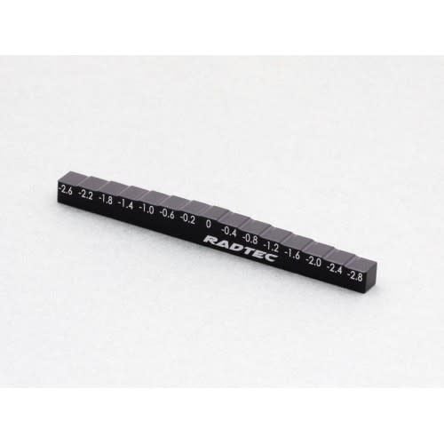 AC-20006 Radtec Ultra Fine Chassis Droop Gauge (-2.6-0mm) for Pan Cars